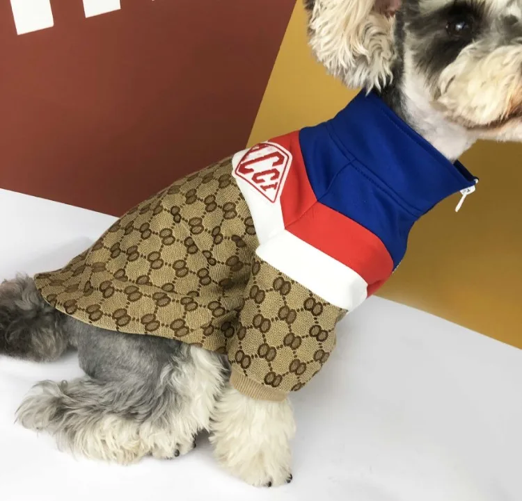 Classic Fashion Brand Zip-up Dog Jacket Coat Clothes Pet Sport Suit Jacket Outwear, As picture
Classic Fashion Brand Zip-up Dog Jacket Coat Clothes Pet Sport Suit Jacket Outwear, As picture