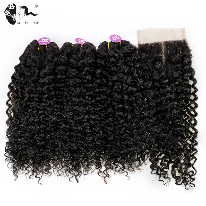 XISHIXIU HAIR hot sale packet 3 set 20inch 80% human hair weaving with 18inch U-Type Lace closure
XISHIXIU HAIR hot sale packet 3 set 20inch 80% human hair weaving with 18inch U-Type Lace closure
