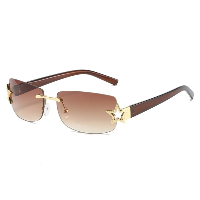 2023 Fashion personality y2k vintage five-pointed shades sunglasses uv400 protection sun glasses rimless sunglasses
2023 Fashion personality y2k vintage five-pointed shades sunglasses uv400 protection sun glasses rimless sunglasses