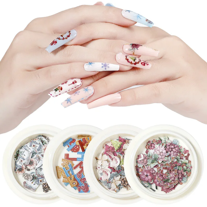 3D DIY Wood Pulp Maple Leaf Nail Colorful Nail Art Sequins Manicure Decorations, As picture
3D DIY Wood Pulp Maple Leaf Nail Colorful Nail Art Sequins Manicure Decorations, As picture