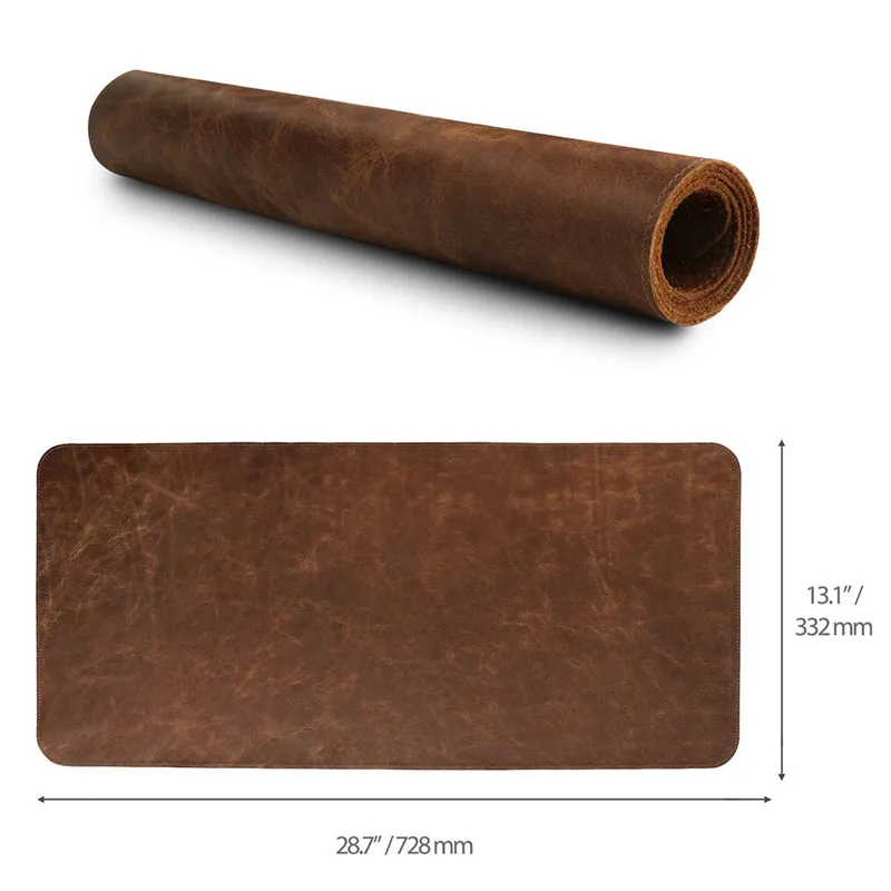 Leather Mouse Pad Top Grain Leather Large Mouse Pad Dual Use Desk Writing Mat for Office/Home, Custom colors
Leather Mouse Pad Top Grain Leather Large Mouse Pad Dual Use Desk Writing Mat for Office/Home, Custom colors