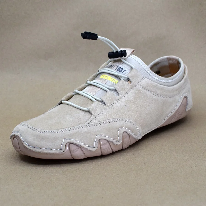 Men's Shoes Pig Suede Leather Men Loafers Outdoor sport Shoes Soft Bottom Driving Shoes Mens Flats Breathable Footwear
Men's Shoes Pig Suede Leather Men Loafers Outdoor sport Shoes Soft Bottom Driving Shoes Mens Flats Breathable Footwear