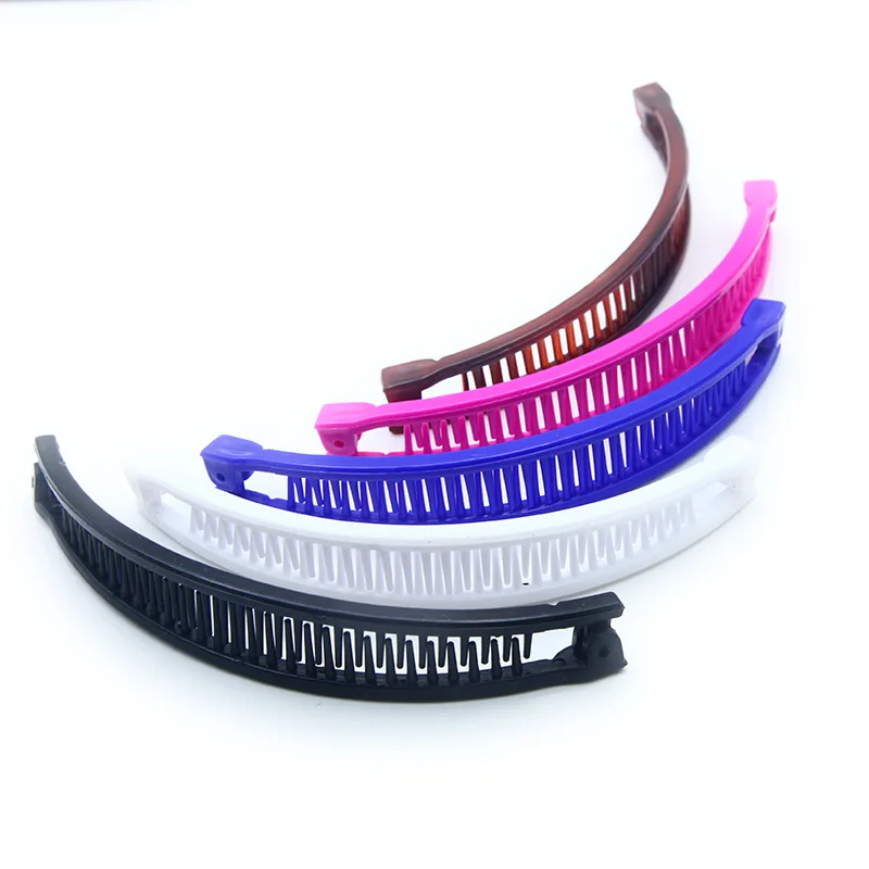 15 cm Wholesale Cheap Long Plastic Hair Accessories Banana Hair Claws Combs Clips, Picture show
15 cm Wholesale Cheap Long Plastic Hair Accessories Banana Hair Claws Combs Clips, Picture show