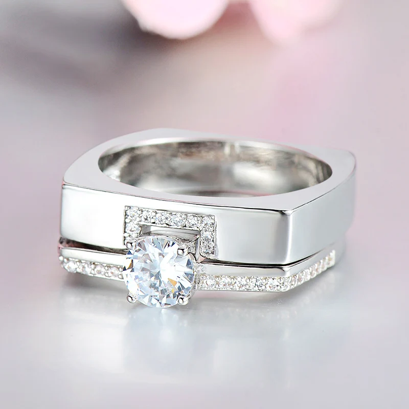 2020 High Quality Wholesale simple designs Two color White zircon Jewelry ring for Women, Silver,rose gold
2020 High Quality Wholesale simple designs Two color White zircon Jewelry ring for Women, Silver,rose gold