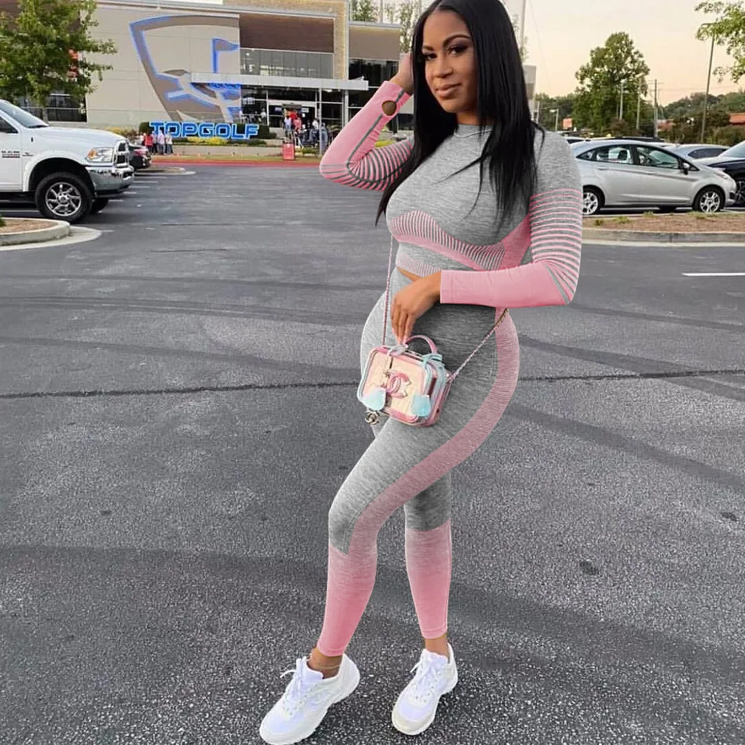 New Sports Wear Fitness Clothing Running Tracksuit Wear Women Ladies Yoga Leggings Sets
New Sports Wear Fitness Clothing Running Tracksuit Wear Women Ladies Yoga Leggings Sets