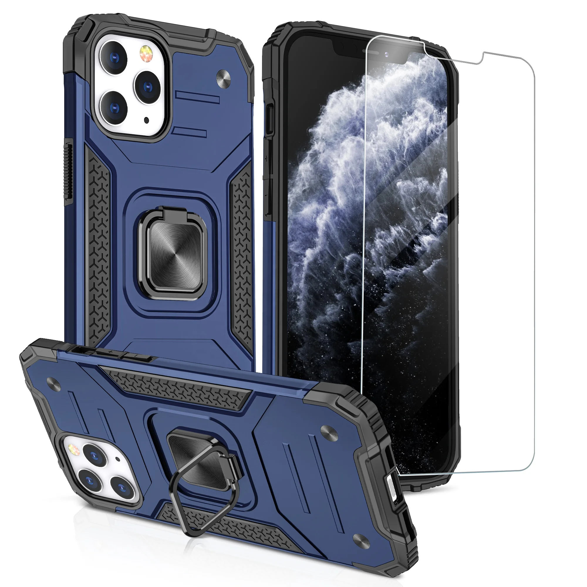 Saiboro Car Mount Phone Case for iPhone 12 12 Pro Accessories TPU PC Phone Case with Screen Protector for iPhone 12 5.4 Case, Multi colors
Saiboro Car Mount Phone Case for iPhone 12 12 Pro Accessories TPU PC Phone Case with Screen Protector for iPhone 12 5.4 Case, Multi colors