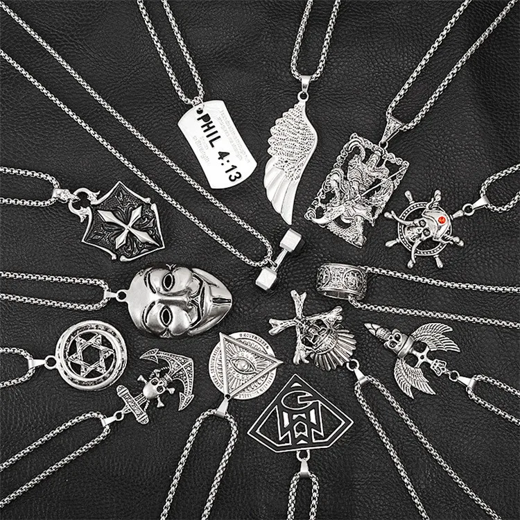 CLARMER New Popular Fashion Jewelry Mens Sweater Chain Personalized Hip Hop Cross Stainless Steel Pendant Necklace, Silver
CLARMER New Popular Fashion Jewelry Mens Sweater Chain Personalized Hip Hop Cross Stainless Steel Pendant Necklace, Silver