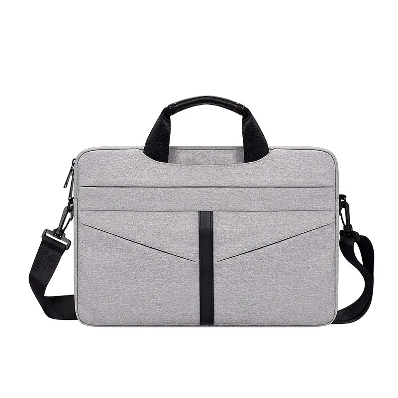 Lightweight Briefcase for Laptop Premium Business Work Bag Water-Repellent Messenger Bag, Grey, black, 
Lightweight Briefcase for Laptop Premium Business Work Bag Water-Repellent Messenger Bag, Grey, black,
