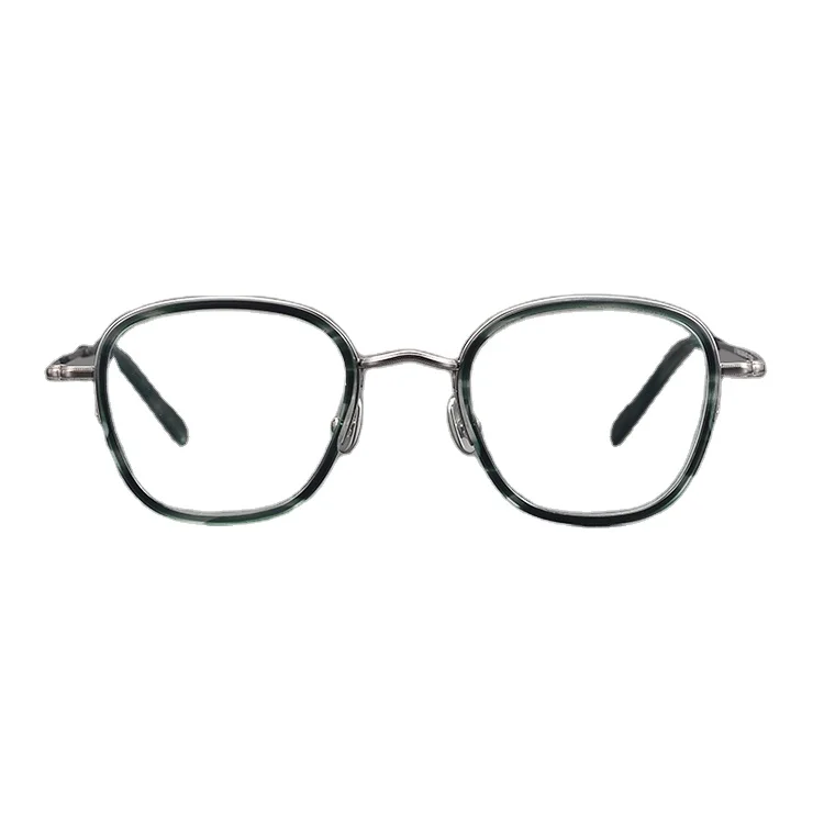 Ready stock 2021 Acetate Titanium optical eye glasses high quality titanium optical frame
Ready stock 2021 Acetate Titanium optical eye glasses high quality titanium optical frame