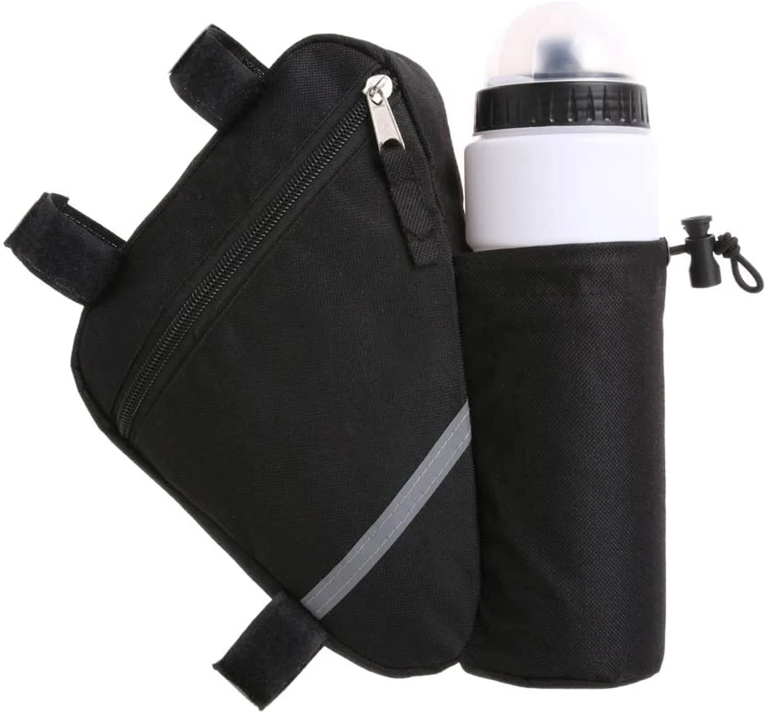 Water Resistant Cycling Reflective Mountain Road Bike Pack Frame Front Tube Storage Pouch Bike Bag Triangle With Bottle Holder, Black or custom
Water Resistant Cycling Reflective Mountain Road Bike Pack Frame Front Tube Storage Pouch Bike Bag Triangle With Bottle Holder, Black or custom