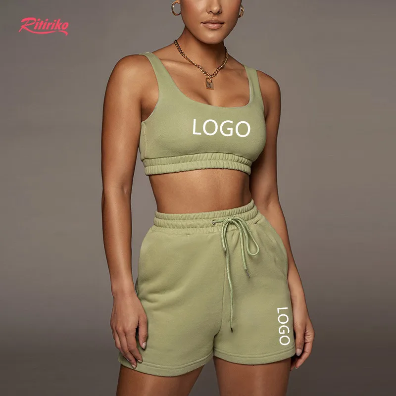2021 Summer Ensemble Sport Femme Gym Fitness Drawstring Solid Color Crop Top Bra Jogger Two Piece Short Set Tracksuits For Women, Gray, black, brown, creamy white, purple, blue, green
2021 Summer Ensemble Sport Femme Gym Fitness Drawstring Solid Color Crop Top Bra Jogger Two Piece Short Set Tracksuits For Women, Gray, black, brown, creamy white, purple, blue, green