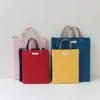 Wholesale 12colors in stock canvas computer bag with handle