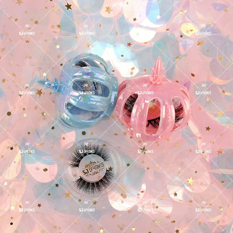 Wholesale Hand-made 3D Mink Lashes with Color Crown Shape case in High Quality Best Selling Lashes
Wholesale Hand-made 3D Mink Lashes with Color Crown Shape case in High Quality Best Selling Lashes
