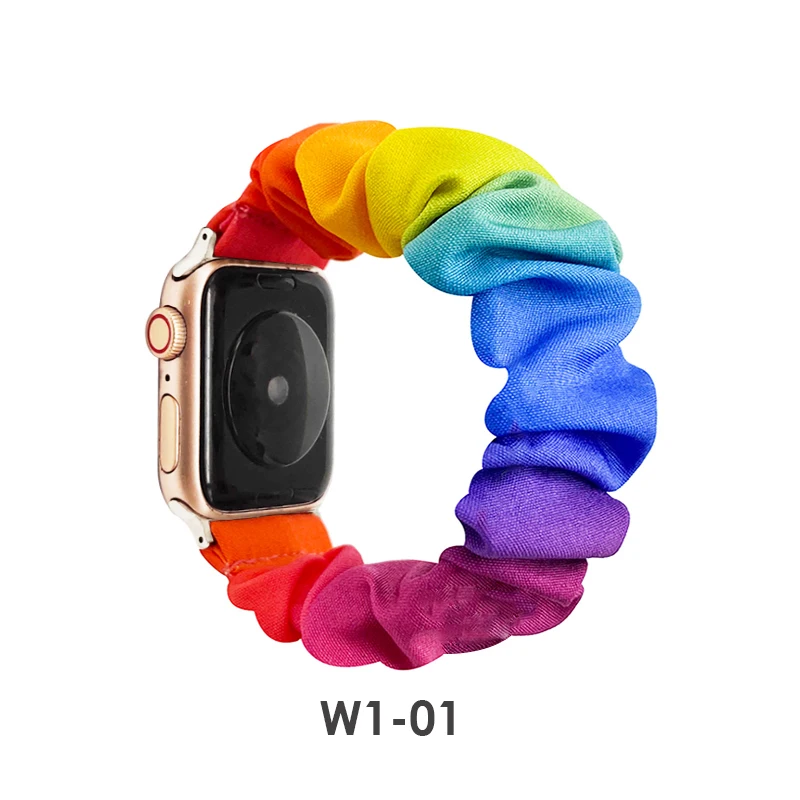 New Woman Custom Printing Elastic Scrunchies Nylon Watch Strap Bands For Apple Watch, Multi-color for option
New Woman Custom Printing Elastic Scrunchies Nylon Watch Strap Bands For Apple Watch, Multi-color for option