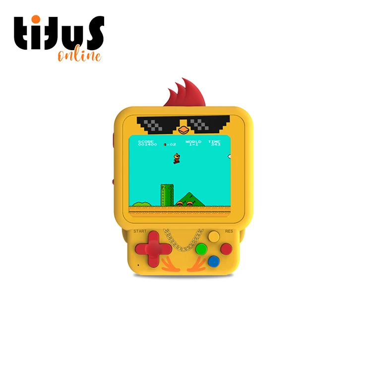 W1 3 Inch Handheld Retro Game Console cut chicken handheld game player 99 IN 1 Game Classic Console gamepad, Yellow
W1 3 Inch Handheld Retro Game Console cut chicken handheld game player 99 IN 1 Game Classic Console gamepad, Yellow