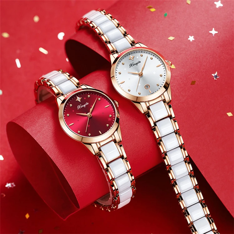 One-piece drop new unique watch new ceramic women's thin waterproof light luxury women's watch quartz watch
One-piece drop new unique watch new ceramic women's thin waterproof light luxury women's watch quartz watch