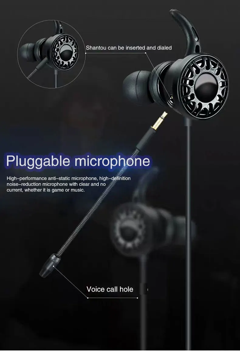 Golden Sky Mic 3.5Mm Jack Earpod Hand Free Earbuds For Iphone Earphone For Apple Headset Earpiece Wired And Wireless Earphone - ANKUX.COM