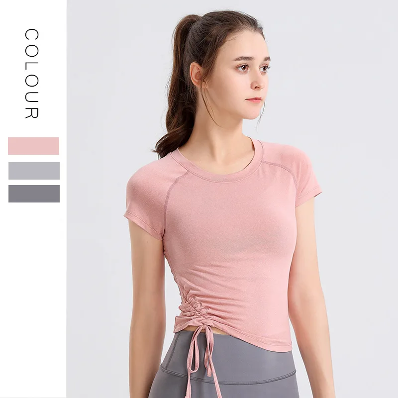 Best Sales BBYJ411 Summer sports top women quick dry stretch running slim yoga fitness Tops
Best Sales BBYJ411 Summer sports top women quick dry stretch running slim yoga fitness Tops
