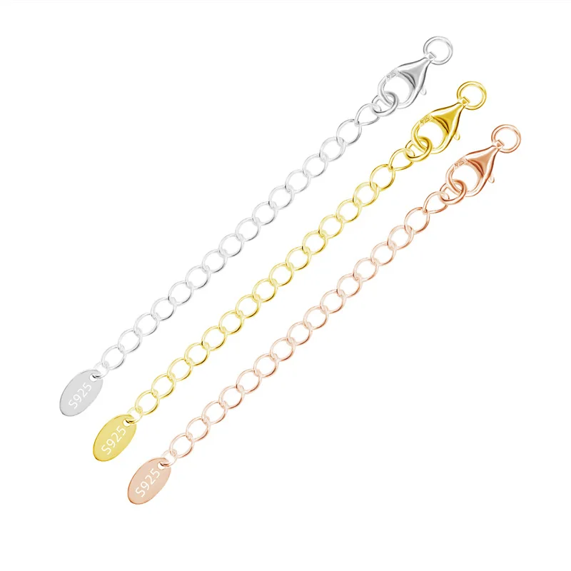 S925 Sterling Silver Chain Tail Water Drop Brand Extension Chain Water Drop Buckle Twist Chain Lobster Buckle DIY Jewelry
S925 Sterling Silver Chain Tail Water Drop Brand Extension Chain Water Drop Buckle Twist Chain Lobster Buckle DIY Jewelry