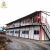 Nice 3 rooms prefab houses module prefab steel frame mobile timber home designs for kenya