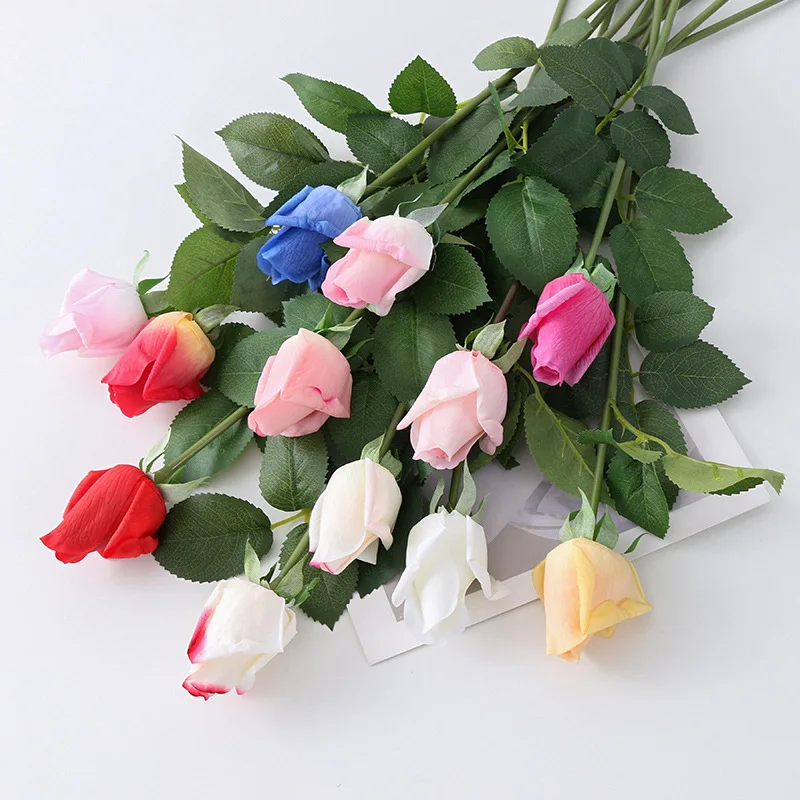 Artificial Flower For Home Decor Real Touch Decorative Flower Faux Valentine Rose Flower Buds Wedding Gifts in Bulk for Sale, White,pink, cream,green, red, etc.
Artificial Flower For Home Decor Real Touch Decorative Flower Faux Valentine Rose Flower Buds Wedding Gifts in Bulk for Sale, White,pink, cream,green, red, etc.