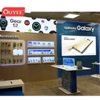 Laptop Showroom Design Retail Store Display Table Mobile Shop Interior Design