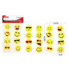 Fashion Custom Kids Cartoon Emoji Smile Face 3D Stickers Children EVA Foam Stickers For Phone