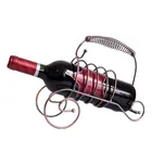 Wholesale high quality single bottle wine rack holder metal wine bottle holders