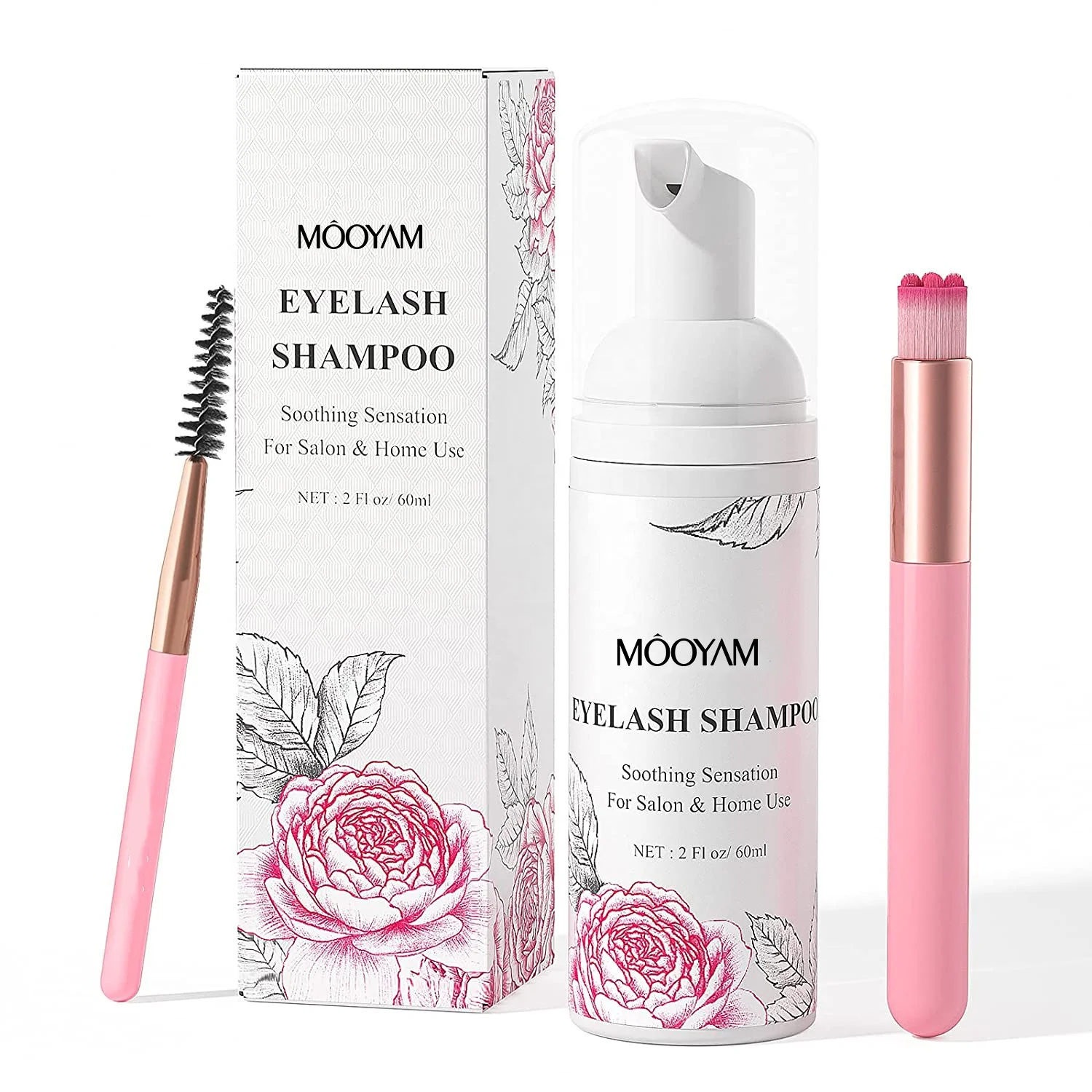 Eyelash Foam Cleanser Brush Kit Eye Makeup Remover Lash Shampoo Cleaner Vegan Eyelash Shampoo Brush and Lash Shampoo
Eyelash Foam Cleanser Brush Kit Eye Makeup Remover Lash Shampoo Cleaner Vegan Eyelash Shampoo Brush and Lash Shampoo