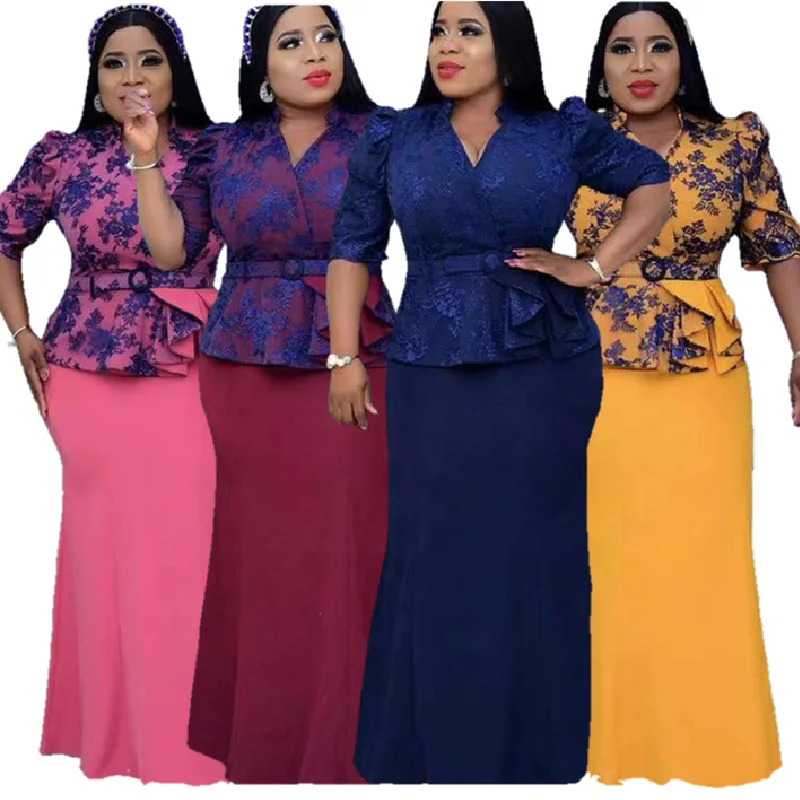 CFA594 High Quality African Dresses For Women Clothing Plus Size Dresses 4XL 5XL 6XL 7XL Floral Print Elegant Casual Dresses
CFA594 High Quality African Dresses For Women Clothing Plus Size Dresses 4XL 5XL 6XL 7XL Floral Print Elegant Casual Dresses