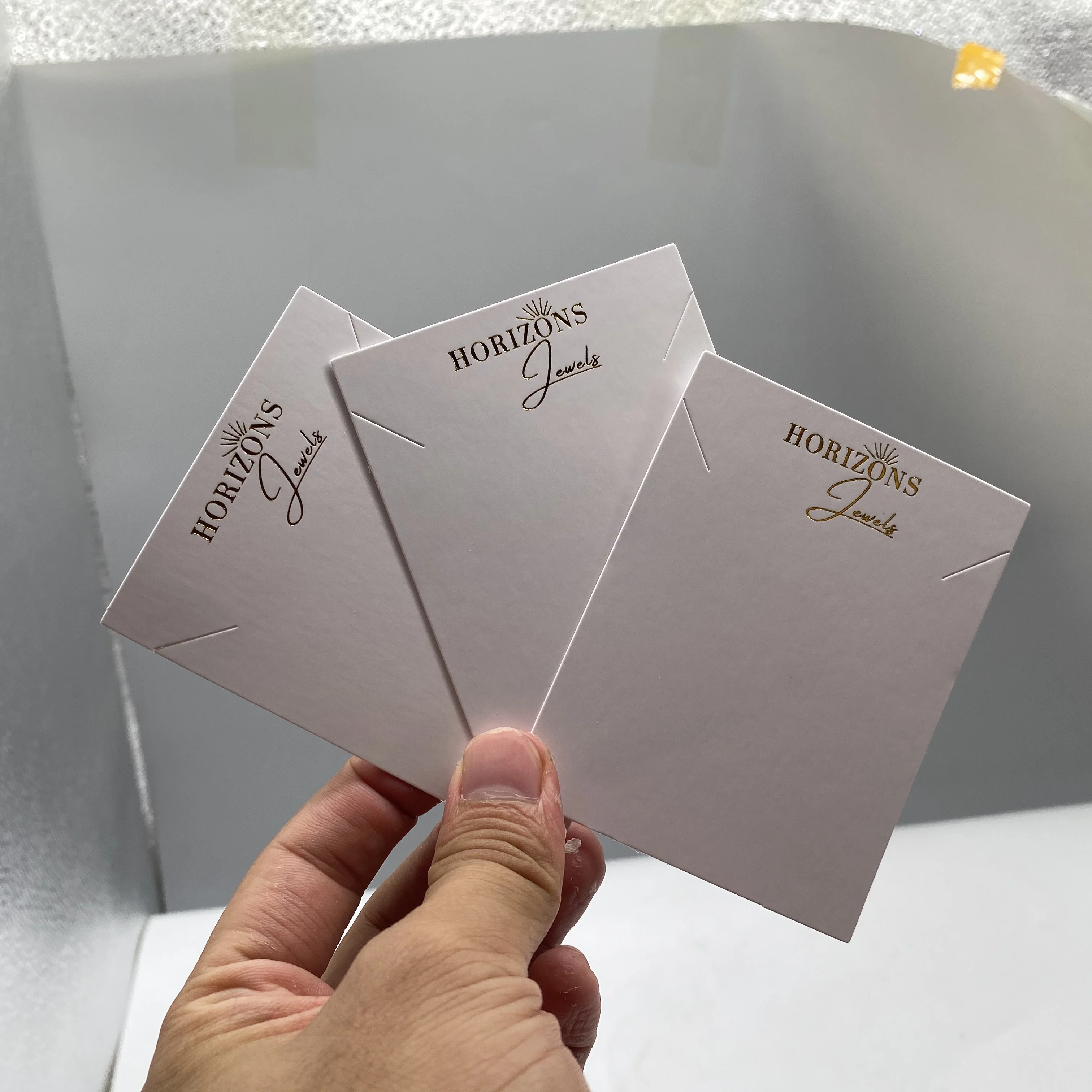 Custom jewellery paper cards Custom printed necklace earring cards holder display cards Gold Foil, Custom any color, black,white,yellow, blue
Custom jewellery paper cards Custom printed necklace earring cards holder display cards Gold Foil, Custom any color, black,white,yellow, blue