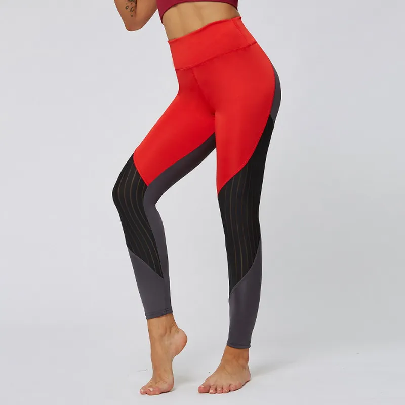 Fashion Popular Oem Leggings Splicing Cut Out Exercise Pants Elastic Hollow Tight Fitting Sports Yoga Pants, As pictures
Fashion Popular Oem Leggings Splicing Cut Out Exercise Pants Elastic Hollow Tight Fitting Sports Yoga Pants, As pictures