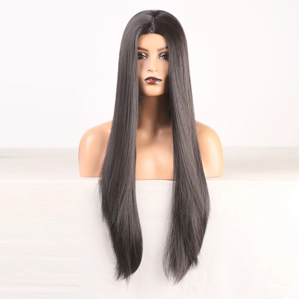 machine made wig New Straight Hair Chemical Fiber machine made wig High Temperature Wig, Black
machine made wig New Straight Hair Chemical Fiber machine made wig High Temperature Wig, Black