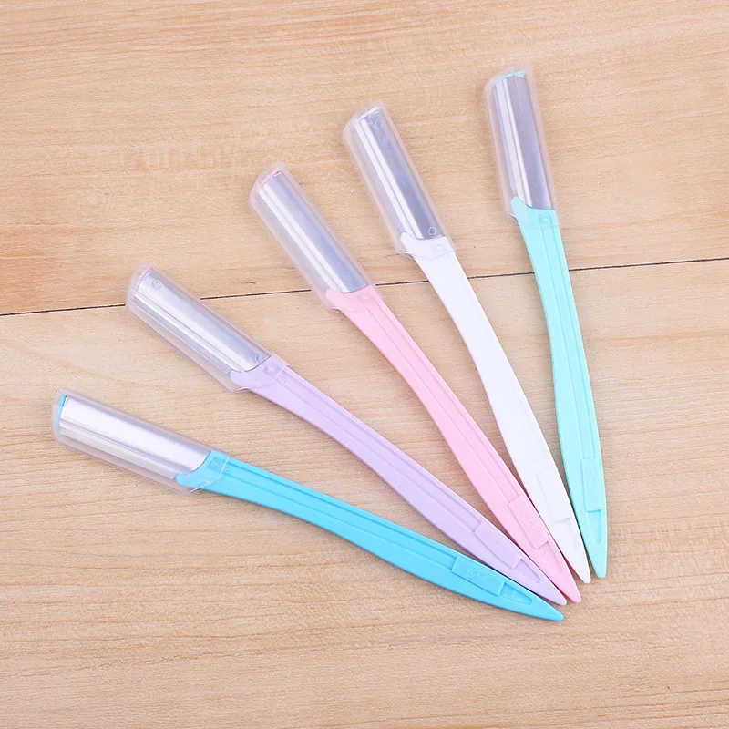 Cosmetic Makeup Facial Hair Remover Trimmer Eyebrow Shaver Plastic Mini Eyebrow Razor, Customized
Cosmetic Makeup Facial Hair Remover Trimmer Eyebrow Shaver Plastic Mini Eyebrow Razor, Customized