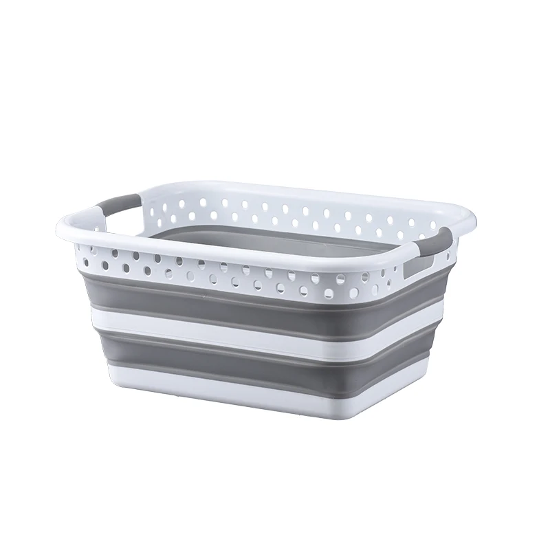 Cross-border wholesale large-capacity household storage plastic filter foldable retractable dirty clothes storage basket
Cross-border wholesale large-capacity household storage plastic filter foldable retractable dirty clothes storage basket