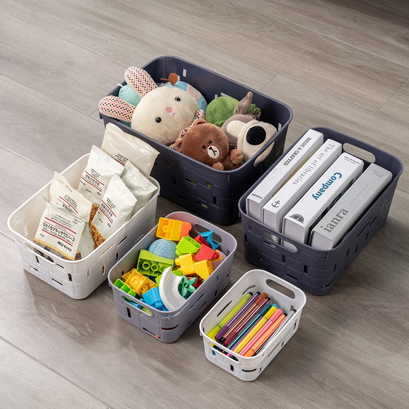 Table Top Plastic Hollow Storage Basket Clothes Laundry Kitchen Snack Storage Box Bathroom Bath Basket, White ,gray,dark gray
Table Top Plastic Hollow Storage Basket Clothes Laundry Kitchen Snack Storage Box Bathroom Bath Basket, White ,gray,dark gray