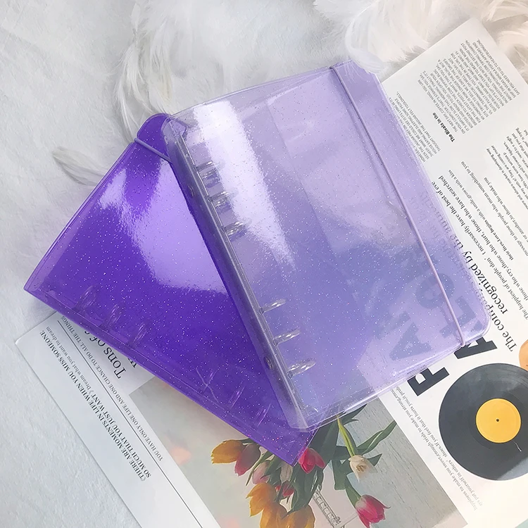 2022 new design A5 A6 clear PVC Mini 6 Rings Budget Binders transparent colorful Budget Binders
2022 new design A5 A6 clear PVC Mini 6 Rings Budget Binders transparent colorful Budget Binders