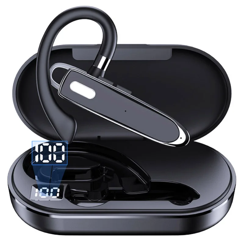 YYK530 Wireless Business Earpiece V5.1 Lightweight Led Display Earphone Microphone for Phone Laptop Car Truck
YYK530 Wireless Business Earpiece V5.1 Lightweight Led Display Earphone Microphone for Phone Laptop Car Truck