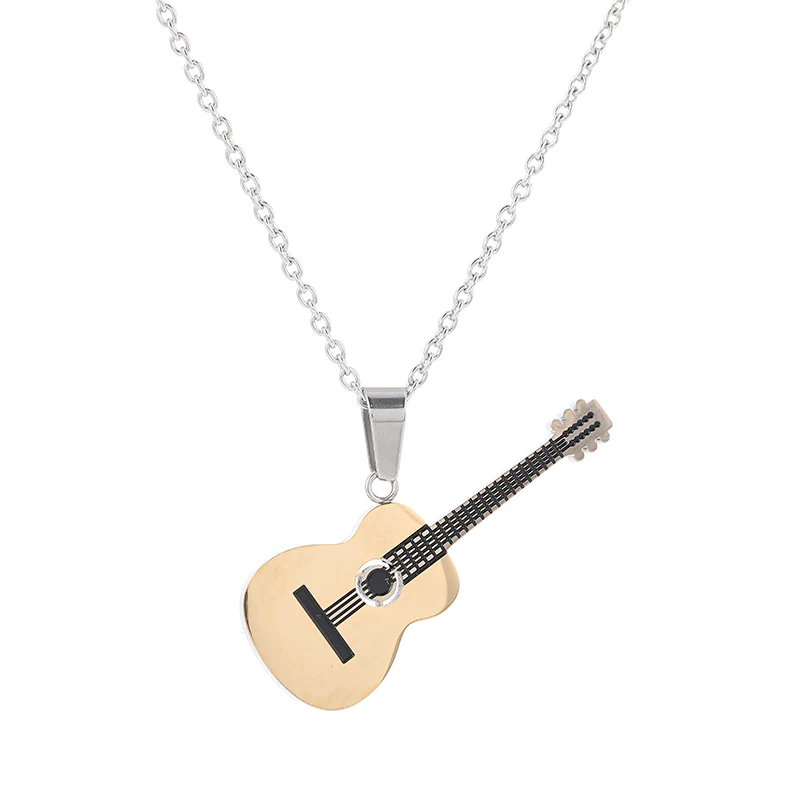 Musical Instrument Pendant Violin Stainless Steel Jewelry Necklace Music Violin Chain Pendant Necklace With Enamel
Musical Instrument Pendant Violin Stainless Steel Jewelry Necklace Music Violin Chain Pendant Necklace With Enamel