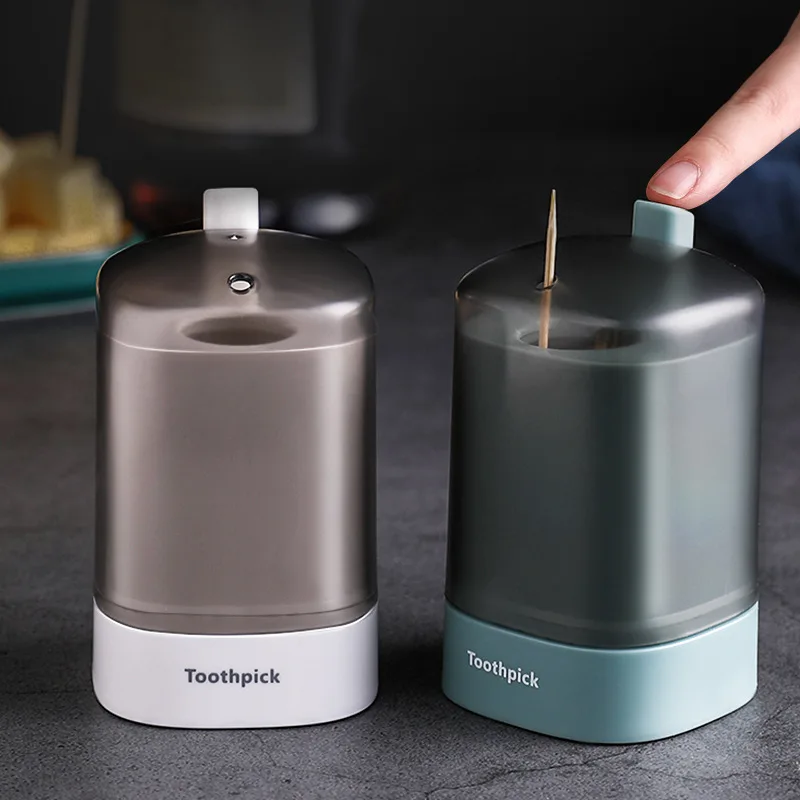 Automatic Pressing Toothpick Box New Design Pop-Up Toothpick Holders Plastic For Restaurant Home Decoration, 5 colors
Automatic Pressing Toothpick Box New Design Pop-Up Toothpick Holders Plastic For Restaurant Home Decoration, 5 colors