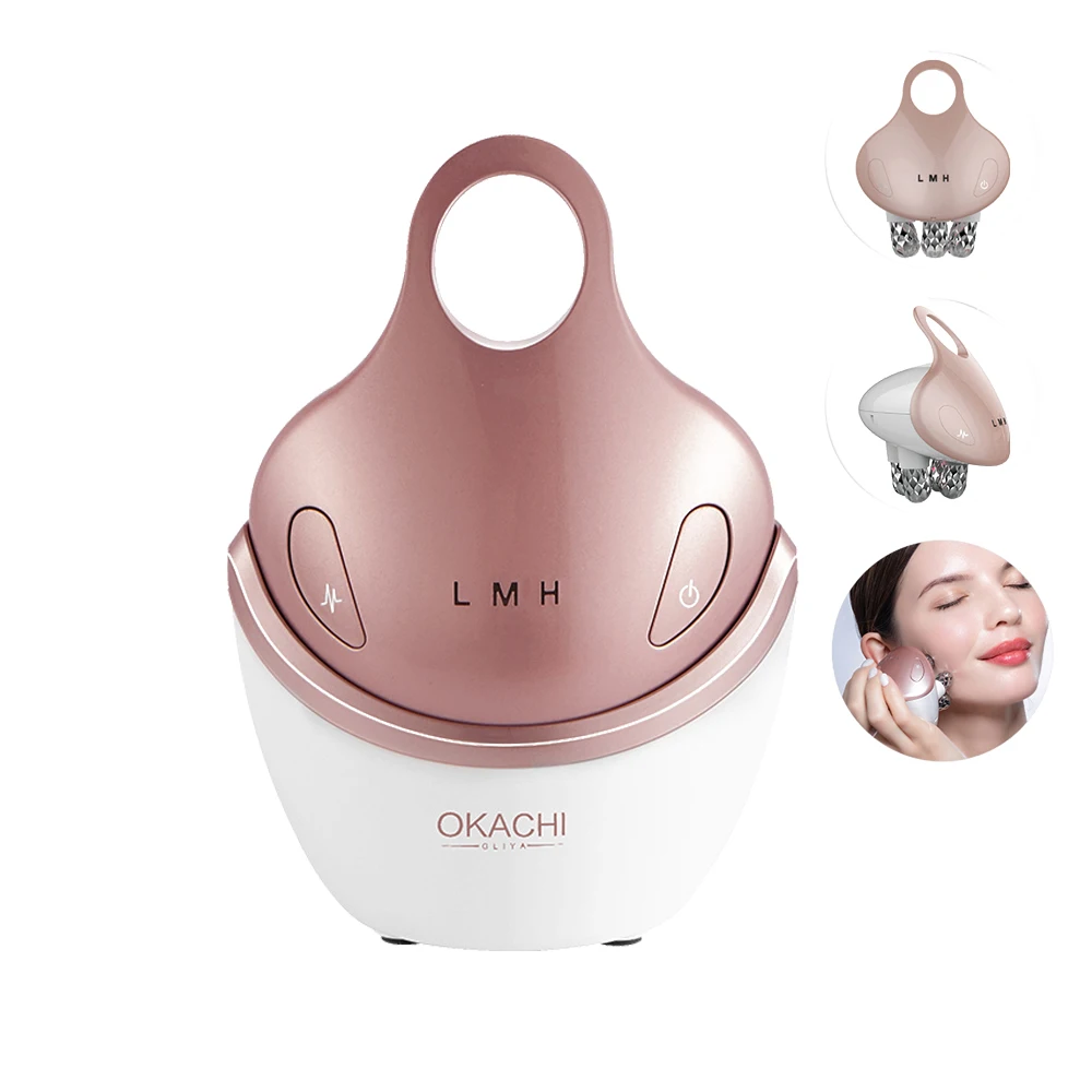 EMS RF LED Slimming Beauty Device Face Lifting Tightening Ultrasonic Facial Massager, Rose gold
EMS RF LED Slimming Beauty Device Face Lifting Tightening Ultrasonic Facial Massager, Rose gold