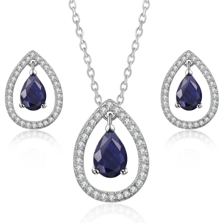 High Quality Wedding Jewelry 3pcs Water Drop Design Jewelry Sets Necklaces and Earrings Jewelry Sets, Rhodium
High Quality Wedding Jewelry 3pcs Water Drop Design Jewelry Sets Necklaces and Earrings Jewelry Sets, Rhodium