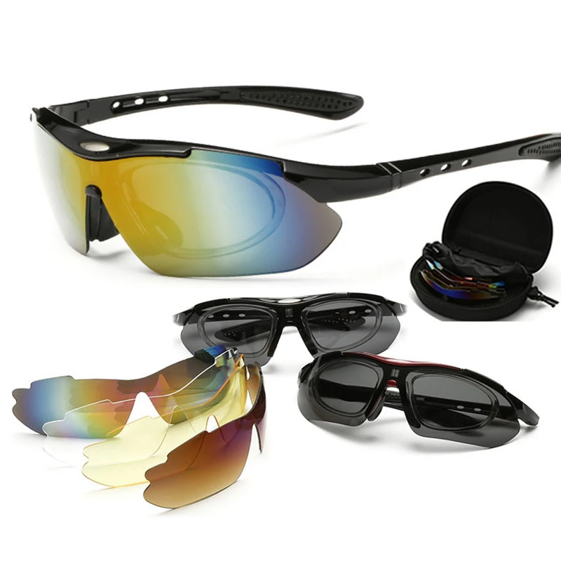 New 2021 Uv400 Protect Polarized Sunglasses Windproof Cycling Sport For Men with 5 pcs lens, Colors
New 2021 Uv400 Protect Polarized Sunglasses Windproof Cycling Sport For Men with 5 pcs lens, Colors