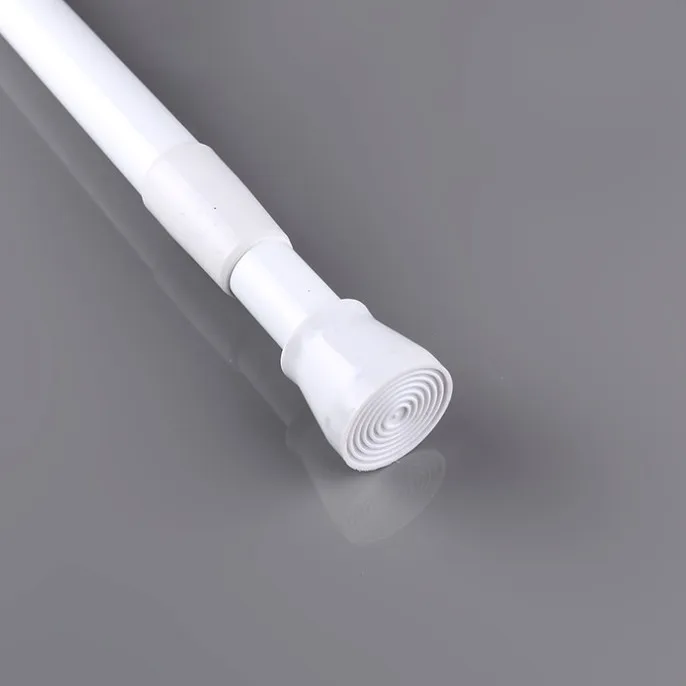 Adjustable Spring Rod Extendable Curtain Rod Shower Rod in different size, White ,black
Adjustable Spring Rod Extendable Curtain Rod Shower Rod in different size, White ,black