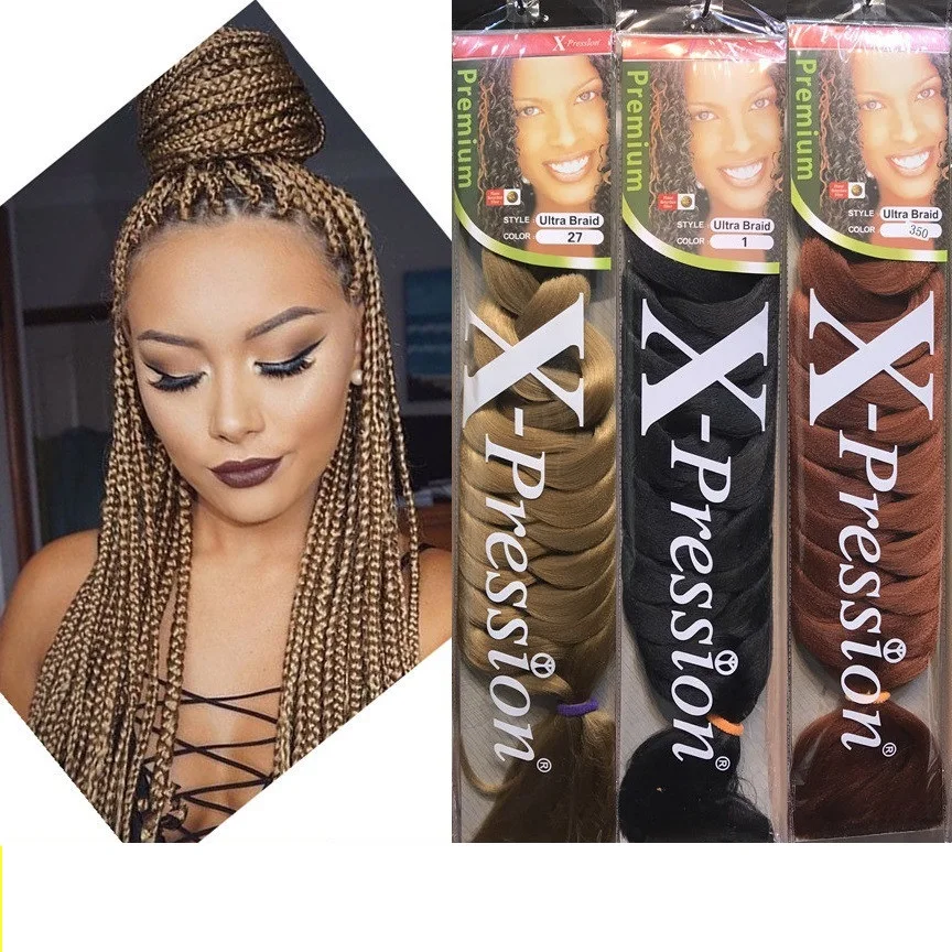 OEM julianna synthetic 52 prestretched braid extensions sample order 3 pack pre stretched braiding hair
OEM julianna synthetic 52 prestretched braid extensions sample order 3 pack pre stretched braiding hair