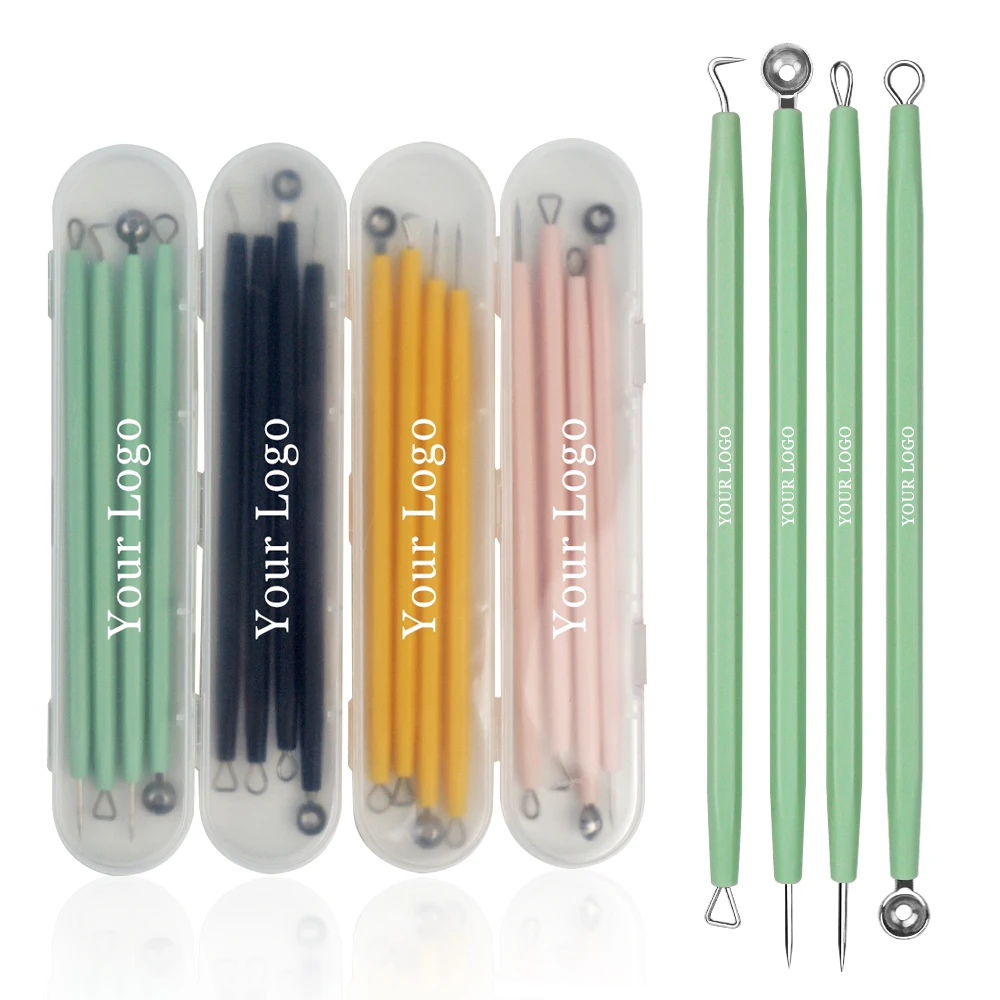 4 PCS Blackhead Remover Comedones Extractor Acne Removal Kit for Nose Face Tools with Plastic Case, Yellow, pink, black, green
4 PCS Blackhead Remover Comedones Extractor Acne Removal Kit for Nose Face Tools with Plastic Case, Yellow, pink, black, green