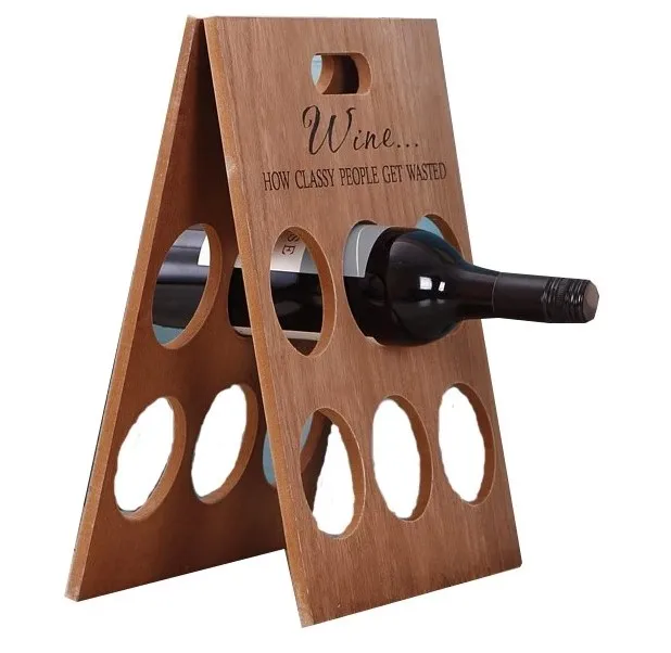 Factory wholesale stores stackable wine bottle storage racks for desktop use, Wood color
Factory wholesale stores stackable wine bottle storage racks for desktop use, Wood color
