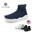 Latest Design Women's Mesh Upper Breathable Fashion Sneakers Sock Shoes for Walking Running