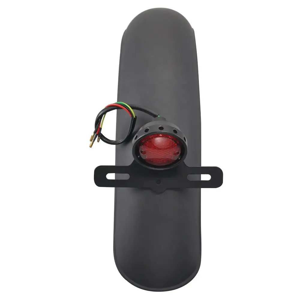 Combo Tail Brake Light With License Plate Holder+Retro Rear Fender Mudguard For Harley Bobbers Chopper Cafe Racer Motorcycles