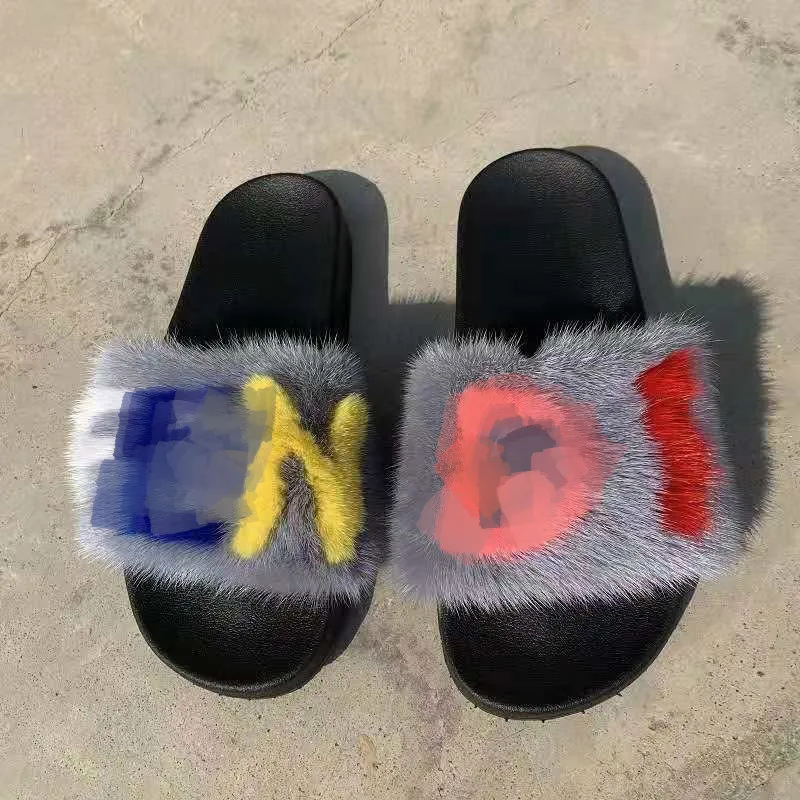 Luxurious Women Fashion 100% Real Mink Fur Slippers Custom Logo Fluffy Mink Fur Slides Slippers, Customized color
Luxurious Women Fashion 100% Real Mink Fur Slippers Custom Logo Fluffy Mink Fur Slides Slippers, Customized color